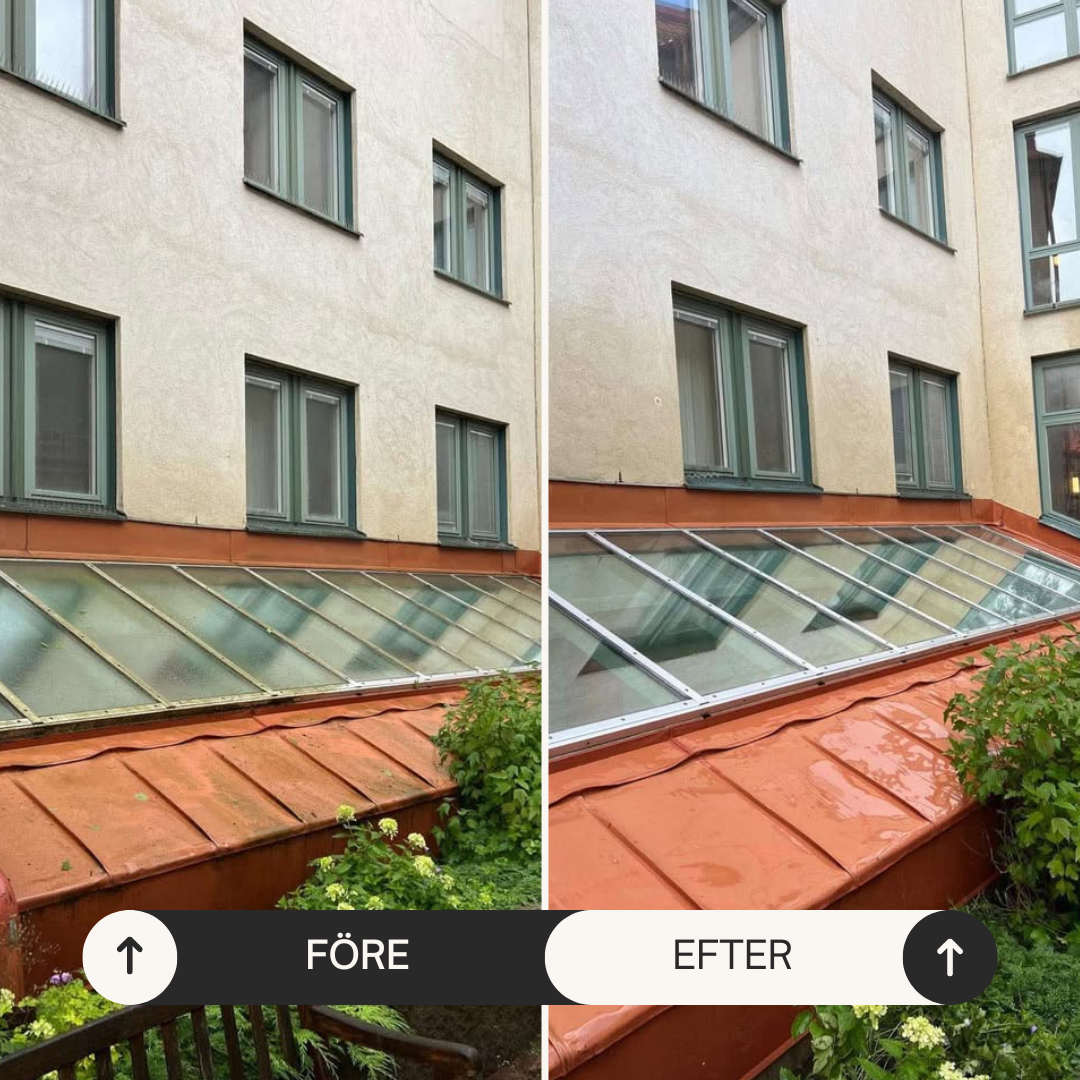 AEZ_tvätt_före_efter1 Före och efterbild på högtryckstvätt